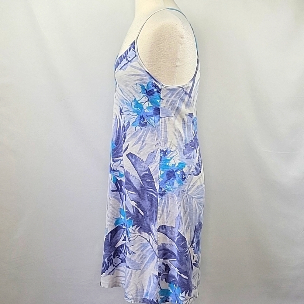 Tommy Bahama Floral Tropical Sundress Blue/ White Size Large - Picture 7 of 15